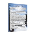 thumbnail image 3 of Scripture Walls Psalm 57 Saved By Your Mercy Bible Chapter Canvas Christian Wall Art Ready to Hang Unframed, 3 of 20