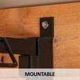 thumbnail image 4 of Easy-Up Mounted Saddle Racks | Storage Solution | Black | 2 Tier Saddle Rack, 4 of 4