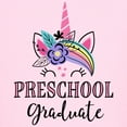 thumbnail image 3 of CafePress - Preschool Graduate Unicorn T Shirt - Light T-Shirt Kids XS-XL, 3 of 4