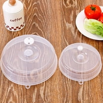 Plate Cover Anti-Splatter Lid for Microwave with Steam Vent Bowl Food Protection Dome Plastic
