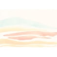 thumbnail image 2 of Lee, Judson 24x17 White Modern Wood Framed Museum Art Print Titled - Peachy Soft Hills, 2 of 4