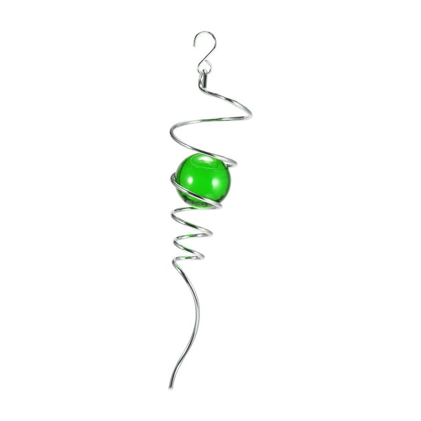 Mirando Bola Espiral Cola Viento Spinner Estabilizador Bola De Cristal Colgante Campana Para Dormitorio Jardín Café Decoración Monstrate HA026538-00