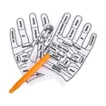 thumbnail image 2 of Juego de Herramientas de Reflexología de Acupresión Strade Fareast Limited Calcetines y Guantes, 2 of 5