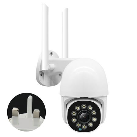 

Night Vision Auto Tracking Wireless Outdoor Security Camera Alarm 10 LED Light