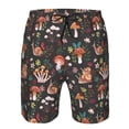 thumbnail image 4 of Naloa Mushroom Snail Men's Beach Shorts, Surfing shorts, Swim trunks, Quick Dry Swim Trunks for Surfing Beach Fun - Large, 4 of 9