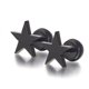 thumbnail image 1 of de Oreja de Acero Inoxidable Unisex Barbell Star Falso Tapón Pendientes Sunnimix Pendientes de perlas, 1 of 6