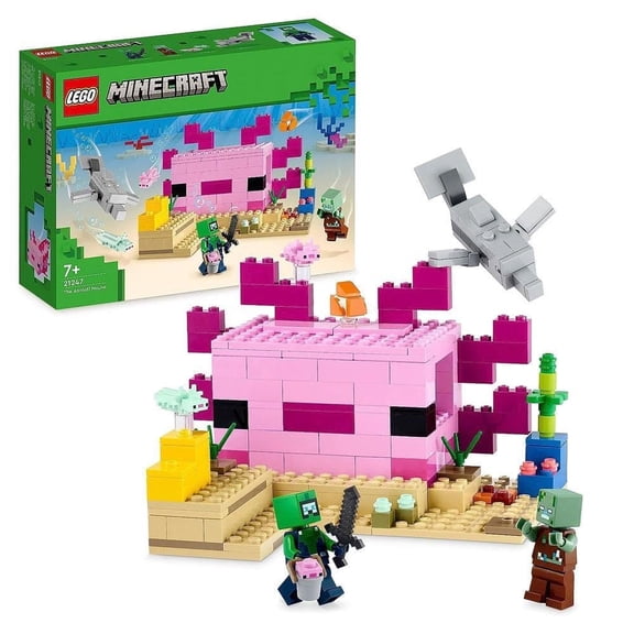 Lego Minecraft Axolotl House 21247