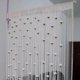 thumbnail image 1 of Cortinas de rosas para puertas - Divisores decorativos de borlas para salones de belleza, cortinas de privacidad de verano con diseño floral, 1 of 1