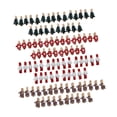 thumbnail image 3 of 100 pinzas de madera navideñas, pinzas para fotos navideñas, pinzas para exhibición, mini pinzas decorativas para notas y decoración de notas, 3 of 9
