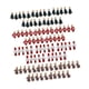 thumbnail image 3 of 100 pinzas de madera navideñas, pinzas para fotos navideñas, pinzas para exhibición, mini pinzas decorativas para notas y decoración de notas, 3 of 9