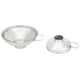 thumbnail image 3 of Embudo de acero inoxidable de boca ancha para conservas, 2 unidades, para el hogar, accesorios de cocina, 3 of 11