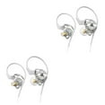thumbnail image 3 of QualitChoice AK3 FiLe Wired Earbuds In-ear 3.5mm Earphone Portable Dynamic Hands-free Calling Running Headset with Eaps White 2Set, 3 of 6