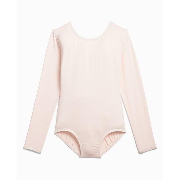 Danskin Danskin Girl's Long Sleeve Nylon Dance Leotard, Sizes 416