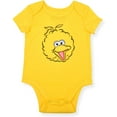 thumbnail image 4 of Sesame & Friends Elmo, Cookie Monster and Big Bird Boys 5 Pack Character Onesie, Infant, 4 of 6