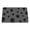 Charcoal Gray Pet Placemat, variant on Dog Cat Food Mat - Rapid Absorbent Pet Feeding Mat - Bone Shaped Dog Placemat Water Bowl Mat for Food and Water Bowl for Puppy Supplies Accessories - 40x60cm/Style C