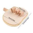 thumbnail image 2 of EGNMCR Hallux Valgus Overlapping Toe Correction Pad Hammer Finger Correction Toe Correction Pad Toe Orthotic Insole Toe Correction Pad, 2 of 2