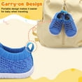 thumbnail image 6 of JOINFREE Baby Knit Sock Shoes for Boys Girls First Walking Shoes Infant Barefoot Moisture Wicking Shoes, 6 of 9