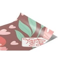 thumbnail image 2 of Rwraps Pink Heart Tied Together Gloss Vinyl Film Wrap 59in x 7ft Vinyl Vehicle Car Film Sheet Roll, 2 of 9