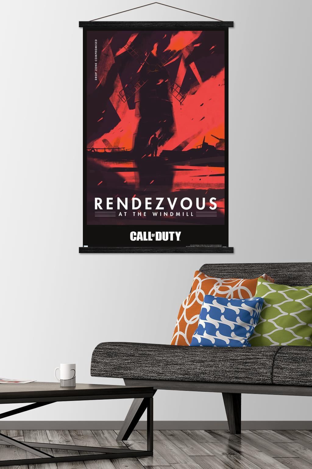 Call of Duty: Vanguard - Rendezvous Wall Poster with Wooden Magnetic Frame, 22.375" x 34"