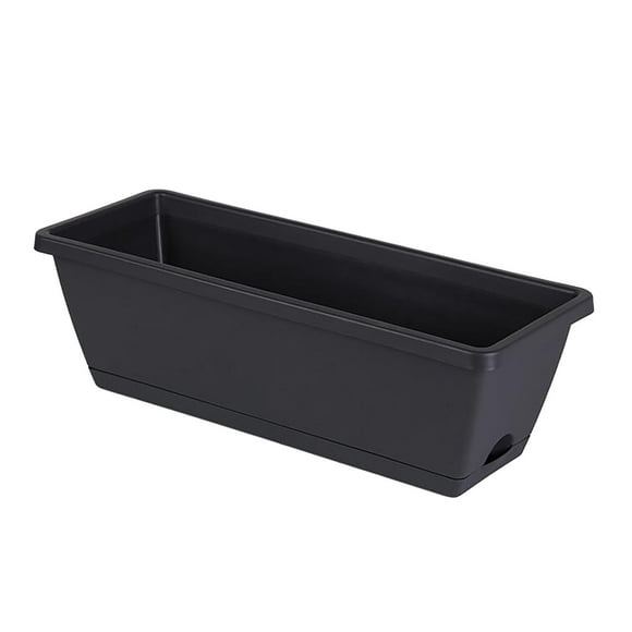 Large Planters for Outdoor Plants Raised Garden Bed Plastic Planters Box Elevated Garden Boxes Plant Pots of Garden Patio Balcony Deck to Planting Flowers Vegetables Tomato and Herbs