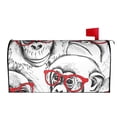 thumbnail image 2 of Bingfone Monkey Magnetic Mailbox Cover Standard Size for Garden Yard Outdoor Decorations-25.5x21 in, 2 of 9