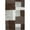 Beige/Brown, variant on Madison Shag Cubes 5 ft. x 7 ft. 2 in. Rectangular Area Rug in Black