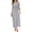 White, variant on Pisexur Summer Dress for Women 2023 Casual T-Shirt Dress Wrap V Neck Short Sleeves Polka Dot Swing Boho Flowy Maxi Dresses Beach Cover up