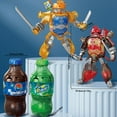 thumbnail image 2 of Manual Transformed into Toy 2025 New Beverage Bottles Transformer Robot Toys, Soda Can Transforming Robot Toys, Creative Soda Deformation Figures , Birthday Christmas Choice for Boyfriend (Orange), 2 of 6