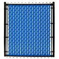 Royal Blue 5ft Ridged Slat for Chain Link Fence