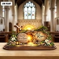 thumbnail image 5 of Lovely Easter Wooden Block, Empty Tomb Resurrection Scene Wooden Sign, He Is Risen Christian Decor, Meaningful Gift for Pastor Appreciation and Ministry, Easter Gift, 5 of 8