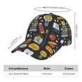 thumbnail image 5 of Goofa Teeth Printed Baseball Cap for Men and Women - Adjustable Unisex Hat for Sports and Casual Wear,Sun protection Casual Outdoor Everyday Fashion Cap, 5 of 9