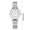 thumbnail image 2 of Full Star Ladies Steel Band Simple Quartz Watch Three Pin Leisure Fashion Ladies Quartz Wristwatch ！, 2 of 7