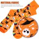 thumbnail image 3 of 2 pares de calcetines de Halloween, calcetines altos, medias largas, calcetines por encima de la rodilla, accesorios para disfraces de Halloween, 3 of 6