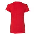 thumbnail image 3 of 4.7 oz. 100% Sofspun Cotton Jersey Junior V-Neck T-Shirt, 3 of 3