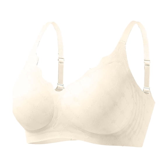 Tsesme Women’s Bras No Underwire Seamless Push up Bralette Full Cup Comfyraceback Everyday Bra