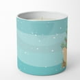 thumbnail image 3 of Carolines Treasures BB9341CDL 3.75 x 3.25 in. Unisex English Leicester Longwool Sheep Christmas 10 oz Decorative Soy Candle, Teal, 3 of 5