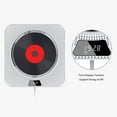thumbnail image 6 of MABOTO Wall Mountable Player Speaker with Remote Control TF Card U Disk Music Player 3.5mm Headphone Out Timing Function LED Display for Home Use, 6 of 7