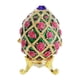 thumbnail image 3 of Decorativo Cristal Flor Oro Huevo Caja de Baratija Caja de Joyería Decoración de Pascua Hogar Coleccionables, 3 of 9