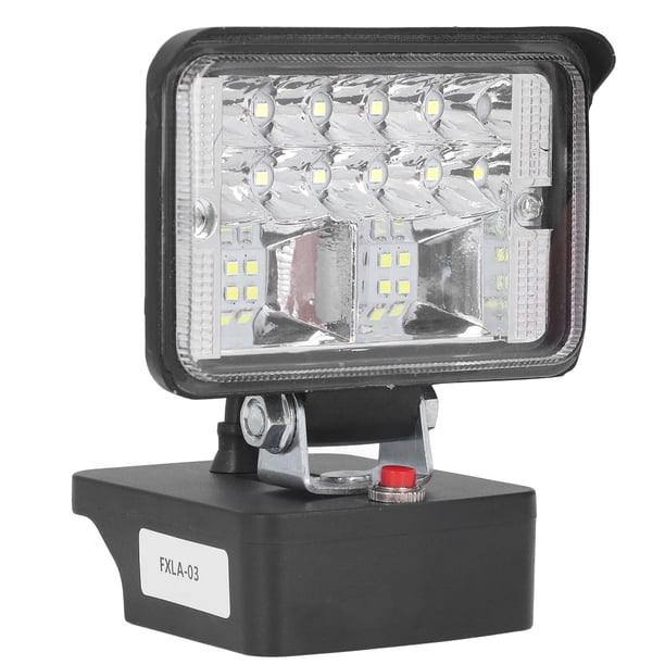 Focos exteriores, luz de trabajo LED, lámpara de trabajo con batería de litio, luz de inundación LED, tecnología avanzada