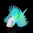 thumbnail image 2 of Adornos de acuario de peces fluorescentes decoraciones de acuario de pecera de silicona artificial 3D azul, 2 of 3