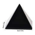 thumbnail image 3 of wtgtog Natural Obsidians Pyramids, Crystal Pagoda Decorative Crafts 6 Sizes, Natural Material Exquisite Details, Ideal for Home Office Decor Housewarming Gifts Positive Energy Decorations, 3 of 6