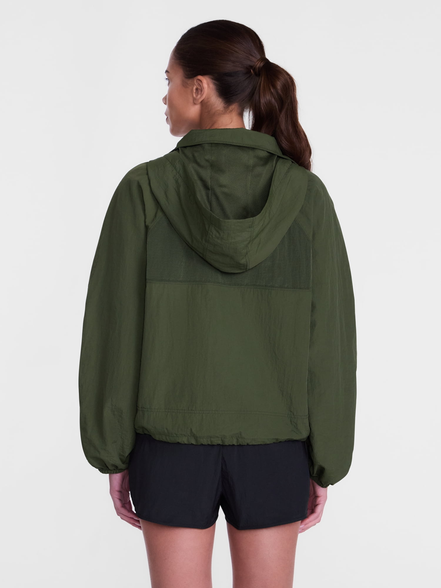 Avia Women's Ripstop Cargo Jacket with Hood, Sizes XS-XXXL