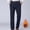 Navy, variant on Brondbend Mens Cargo Work Pants Straight Pants for Men Stretch High Waist Zipper Trousers with Pocket Solid Casual Warm Flat Front Trousers Classic Fit Business Work Suit Pants