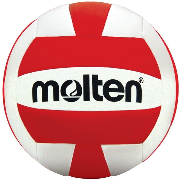 Pelota de Voleibol Molten Rojo Blanco Tamaño y Peso Oficial