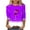 Purple, variant on New Years Today 2025 Christmas Blouses for Women Plus Size 5X,Red Santa Christmas Tops for Women - Festive Flair,Christmas Tops for Women Long Sleeve - Red XXL