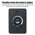 thumbnail image 3 of Light Caravan Dimmer Light Brightness Controller 12V5A Light Switch Smooth Light Adjustable Switch Knob Portable Dimmer Switch, 3 of 6