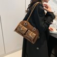 thumbnail image 2 of Purse Axila Bag Faux Suede PU Cuero Damas Lindo para Mujeres, 2 of 9