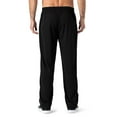 thumbnail image 4 of Men's Outdoor Leisure Sports Breathable Fitness Straight Leg Trousers, Workout Pants for Gym, Training and Sports,Saffron,S, 4 of 5