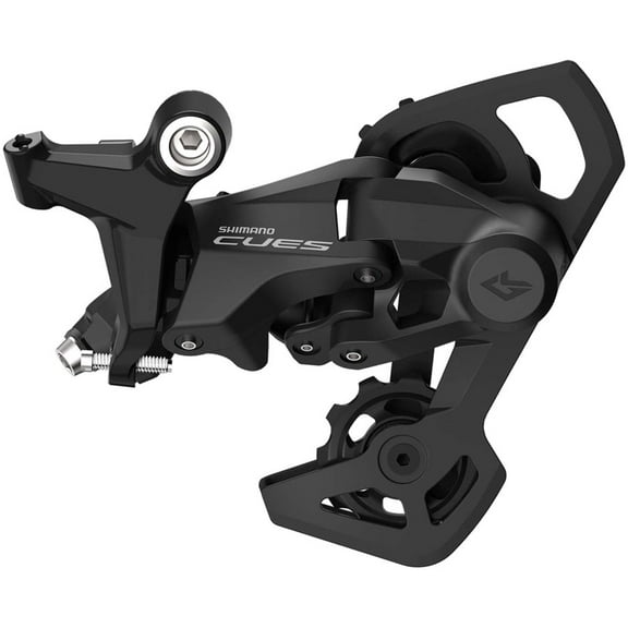 Shimano CUES RD-U4010 Rear Derailleur - 9/10-Speed, Shadow Design, Direct Attach, Short Cage, Black
