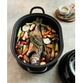 thumbnail image 3 of Granitestone 15 Inch Non stick Turkey Roasting Pan with Lid, Oval Aluminum Turkey Roaster Pan for Poultry, Meats, Roaster Pan with Lid, Baking & More – Dishwasher Safe, 3 of 11